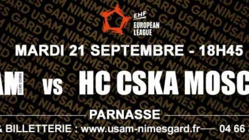 [ SPORT ] Handball/Coupe EHF: Usam Nimes Gard VS HC CSKA MOSCOW ce...